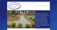 Desktop Screenshot of genesislandscapeinc.com